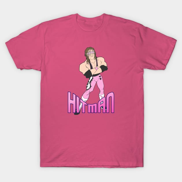 Bret the Hitman Hart T-Shirt by Pittih